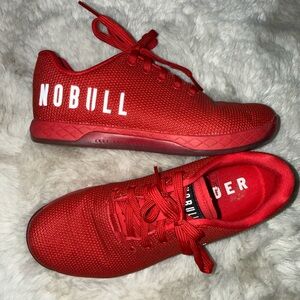 NOBULL Bold Red Training Shoes